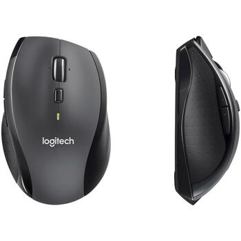 Logitech USB datorpele M705 910-006034, 1000DPI, 5 pogas, RF bezvadu, 10m bezvadu diapazons, ergonomisks dizains (910-006034)