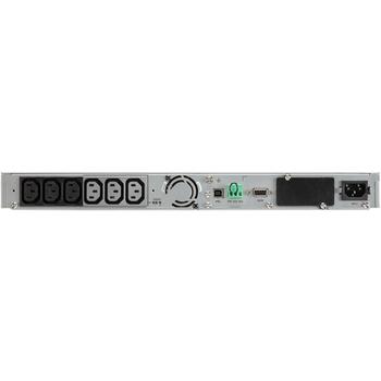 Eaton UPS 5P1150IRG2, 920 W, 6 C13 savienotāji, 9 Ah, 6 V, 1U, Line-Interactive, VRLA akumulators, LCD displejs (5P1150IRG2)
