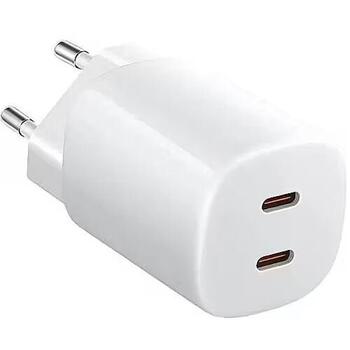 Xiaomi 45W Nano Turbo зарядное устройство 67381, 45 W, 2 x USB-C, 20 V, 2.25 A, быстрая зарядка, компактный дизайн (BHR087OEU)