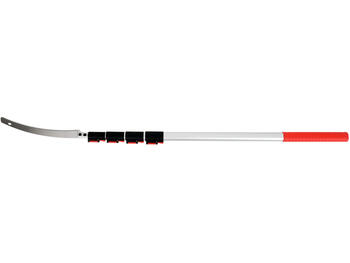Yato teleskopiskais zāģis YT-88781, 1800-5000 mm, 350 mm, 7 m, SK5, alumīnija rokturis, 63-67 HRC, indukcijas cietināti zobi (YT-88781)