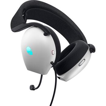Dell Alienware Wired Gaming Headset AW520H 545-BBFJ, 2м, 32Ω, шумоподавление, RGB подсветка, 3.5mm разъем (545-BBFJ)