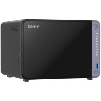 Qnap NAS TS-632X-4G 4GB RAM, 6 x 3.5-collu SATA, 2 x 10GbE, 2 x USB 3.2, PCIe Gen 3, atbalsta 2.5/5/10GbE (TS-632X-4G)