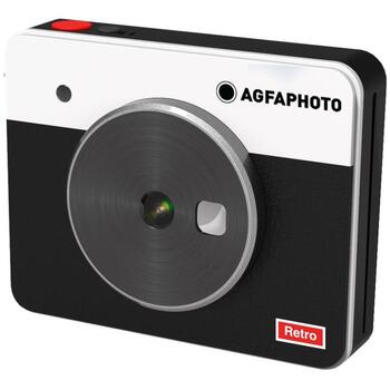 Agfa Photo Моментальная камера ASQS33BKPAPER, 10МП, 1/50, 76мм, 1.7