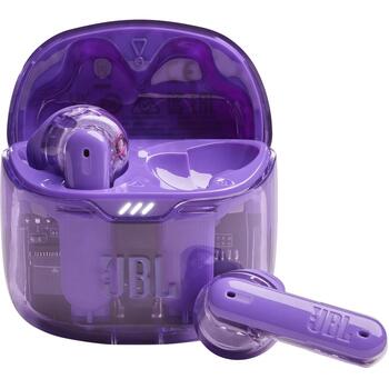 JBL Tune Flex Ghost Edition TWS наушники, 20-20000 Гц, 32 Ом, Bluetooth 5.2, IPX4, ANC, 4 микрофона, 32ч (JBLTFLEXGPUR)