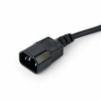 Gembird UPS сетевой фильтр EG-PSU3-01 230 В, 3 розетки Schuko, 16 А, 0.6 м кабель, черный (EG-PSU3-01)