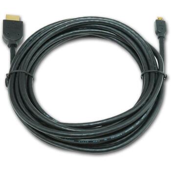 Gembird HDMI kabelis 4.5m CC-HDMID-15, HDMI Type A, HDMI Type D, zelta kontakts, melns (CC-HDMID-15)