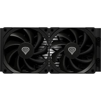 Genesis AIO šķidrumu dzesētājs, NLG-2318, 240 mm, 80 cfm, 2 ventilatori, PWM atbalsts, 2400 RPM sūknis (NLG-2318)