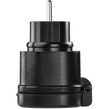 Emos Розетки с дистанционным управлением P0068, 1x2P+PE, IP44, 3000W, до 30м, до 4 розеток, защита от детей (P0068)