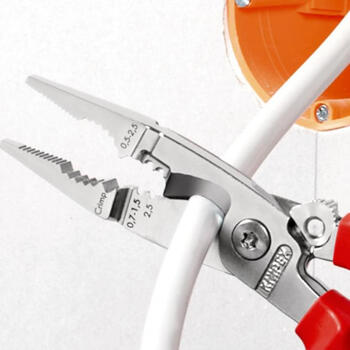 Elektriķu knaibles 200mm 1382200 KNIPEX (13 82 200)