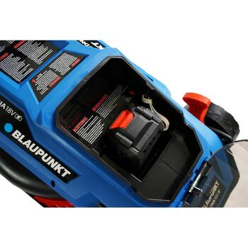 Blaupunkt Газонокосилка CL3010, 18V, 33 см, 30L, 25-75 мм, 10.3 кг, бесщеточный мотор, мульчирование (CL3010)