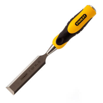 Stanley kalti kokam 0-16-880, 25mm, 144mm, slīpēta mala, hroma-oglekļa tērauds, bi-materiāla rokturis, ergonomisks (0-16-880)