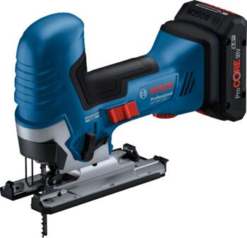 Bezvadu figūrzāģis ar cilindrisku rokturi, 18V, ilgmūžīgs bezsuku motors, 06015B2001, BOSCH (06015B2001)