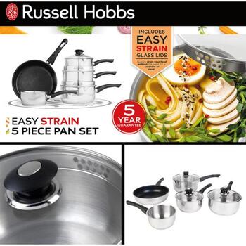 Russell Hobbs RH00543EU7 Easy Strain Pan Set 5pcs (RH00543EU7)