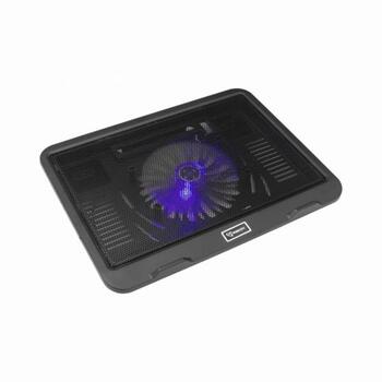 Sbox Dzesēšanas paliktnis CP-19, 15,6 collas, 140x140x15mm, 800-1000 apgr./min, 47,35 CFM, 21 dB, 2 pozīcijas, 1 USB (CP-19)
