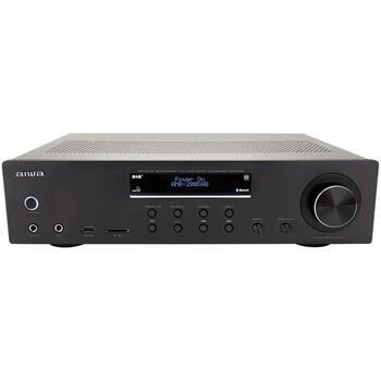 Aiwa AMR-200DAB/BK ресивер, 2x100 Вт RMS, DAB+/FM, Bluetooth 5.0, phono, USB/SD, 7 входов (AMR-200DAB/BK)