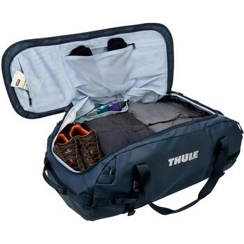 Thule Chasm 90L sporta soma 3205596, 90L, 2.1kg, poliesters, tumšākā zila, 74x42x33.5cm, 2-vienā dizains, laikapstākļiem izturīga (3205596)