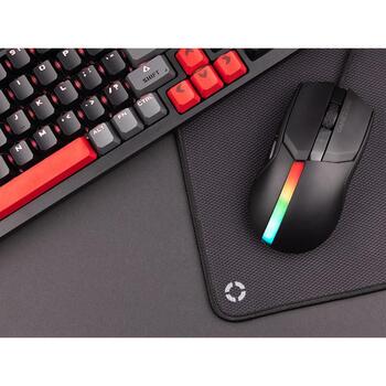 Tracer TRAMYS47416 Gamezone Cool Black RGB, игровая мышь, 12000 DPI, 7 кнопок, оптический сенсор, RGB, 1,5 м кабель (TRAMYS47416)