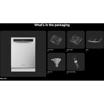 DISHWASHER BUILT-IN DZ401 PRO/DN15-DZ401PQSEU DREAME (DN15-DZ401PQSEU)