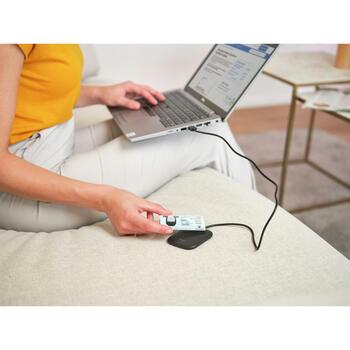 Trust считыватель смарт-карт 24736 USB 2.0, 0.6 м, черный, 36 г, 3.0 DNIe, для помещений, CE, бесконтактные платежи (24736)