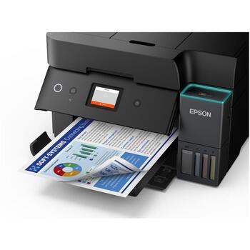Epson Многофункциональный принтер EcoTank L6390 C11CL40405, 4-ink, A4, Wi-Fi, 1200 x 2400 dpi, ADF, Duplex (C11CL40405)