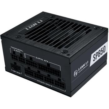 Lian Li Datora barošanas bloks SFX SP0850, G9P.SP0850G.B000.EU, 850W, 100-240V, 50/60Hz, 80 PLUS Gold, FDB ventilators (G9P.SP0850G.B000.EU)