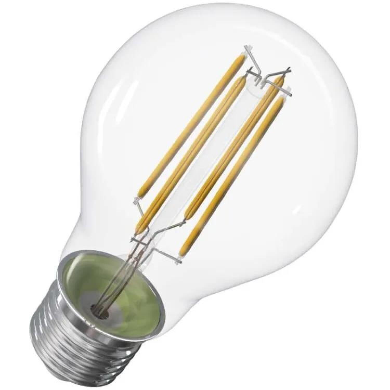 Emos LED лампа FILAMENT A60 ZF5158, 5 W, 1 060 lm, 230 V, 50 000 часов, E27, нейтральный белый, 360°, класс A (ZF5158)