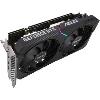 Graphics Card|ASUS|NVIDIA GeForce RTX 3060|12 GB|192 bit|PCIE 4.0 16x|GDDR6|GPU 1837 MHz|1xHDMI|3xDisplayPort|DUAL-RTX3060-O12G-V2 (DUAL-RTX3060-O12G-V2)