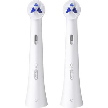 Oral-B Nomaināmas zobu birstes galviņas iO SpecializedClean White 2, 2 gab, pieaugušajiem (iO refill SpecializedClean White 2)