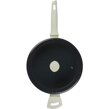 Russell Hobbs Сковорода RH03871C, 28см, алюминий, стеклянная крышка, антипригарное, индукционное (RH03871C)