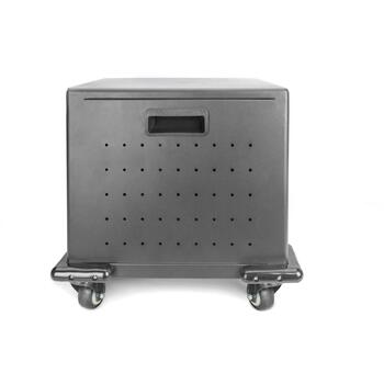 Digitus Тележка для зарядки DN-45003, до 16 ноутбуков/планшетов до 14'', 4 колеса, 16 USB портов, черный (DN-45003)