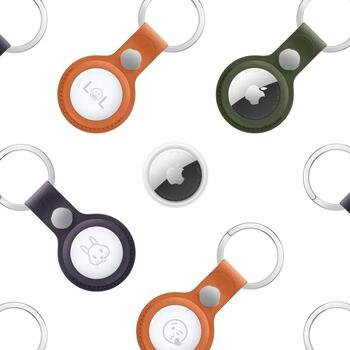 Apple AirTag (2-е поколение) 4 упаковки MFEA4ZM/A, 11,8 г, CR2032, IP67, Bluetooth, NFC, встроенный динамик, акселерометр (MFEA4ZM/A)
