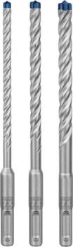 SDS-plus-7X 3 urbj.kompl 6/8/10 mm, Perforatora urbjiem EXPERT SDS PLUS-7X TRIECIENURBJU PERFORATORIEM KOMPLEKTS, 2608900196, BOSCH (2608900196)