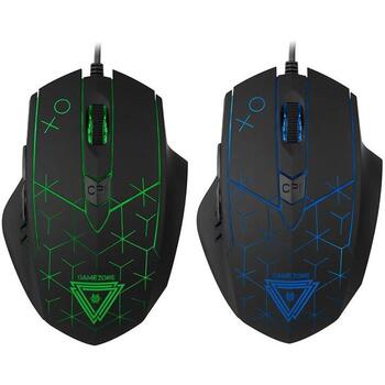 Tracer GAMEZONE XO USB мышь TRAMYS46797, 800-1600 dpi, 6 кнопок, 1 колесо, 1.3 м кабель, RGB подсветка (TRAMYS46797)