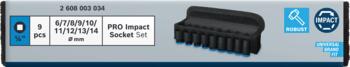 Trieciena uzgriežņatslēgām PRO IMPACT MUCIŅU KOMPLEKTS BOSCH 2608003034 (2608003034)