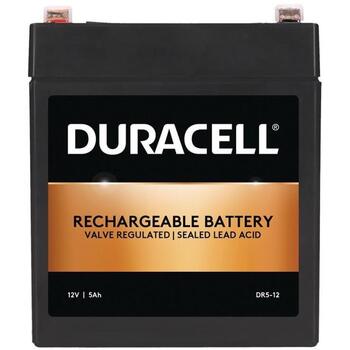 Duracell DR5-12 аккумулятор, 12В, 60Вт·ч, 5000мАч, VRLA, необслуживаемый (DR5-12)