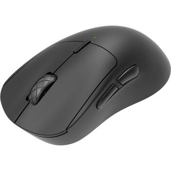 White Shark игровая мышь TOR WGM-5024 TOR-B, черная, 6200-12000 DPI, 1000 Hz, 6 кнопок, 300 mAh, 1.5 м, USB-C, BT 5.1, 2.4 GHz (TOR-B)
