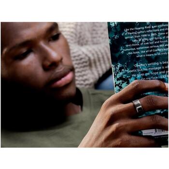 Ultrahuman Ring Air UHRA-AS-09, размер 9, титан, Bluetooth 5.0, iOS и Android, водонепроницаемый до 100 м (UHRA-AS-09)