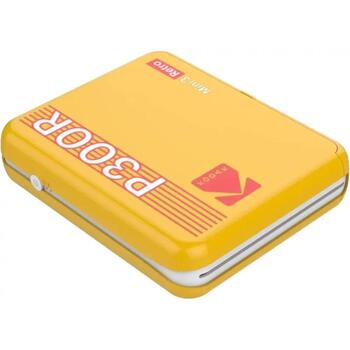 Kodak P300R Mini 3 Retro желтый, P300RY, 76,2x76,2mm, 300x300dpi, 1xКартридж, беспроводной, перезаряжаемая батарея (P300RY)