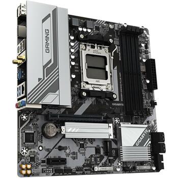 Gigabyte Материнская плата B650M GAMING PLUS WF 1.3, AMD Socket AM5, 5+2+2 фазы VRM, 4*DIMM DDR5, 2xPCIe 4.0 M.2, 2.5GbE LAN (B650M GAMING PLUS WF 1.3)