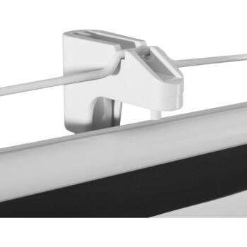 Sbox Projektoru ekrāns PSMT-135-2, 240x240cm, nolaižams, balta, 255cm, 16:9, 4:3, 1:1, audums, tērauds, statīvs (PSMT-135-2)