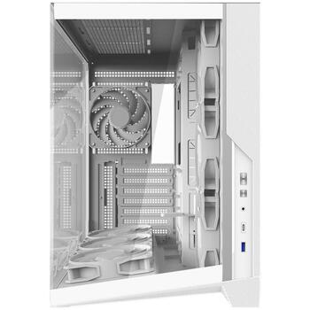 Zalman D40 WHITE, корпус Midi Tower ATX, 7x120мм ARGB вентиляторы, 1xUSB 3.2 Type-C, 1xUSB 3.2 Type-A, 410мм GPU, 160мм CPU (D40 WHITE)