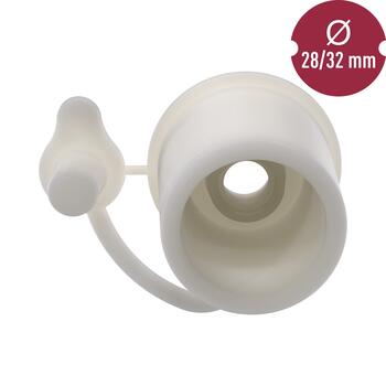Browin aizbāznis demidžonam 647333, 28/32 mm, 3.2 cm atvere, aizverama, ar gaisa noslēgu, TPE (647333)