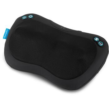 Homedics SP-45H-EB masāžas spilvens, Shiatsu, 4 mezgli, 3 intensitātes, siltums, melns (SP-45H-EB)