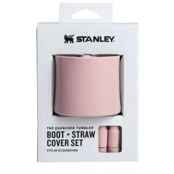 Stanley Защитный чехол и набор крышек для соломинок 2812477065 1,18L, Розовый, Силикон, Можно мыть в посудомоечной машине (2812477065)