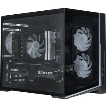 Zalman D30 BLACK, корпус Mini Tower, 3x120mm ARGB вентилятора, 410mm GPU, 160mm CPU кулер, 180mm БП, 360mm радиатор (D30 BLACK)