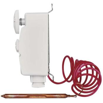Emos Капиллярный термостат P5682, 230V AC, 50Hz, 1m капиллярный датчик, 0-90°C, ручной термостат (P5682)