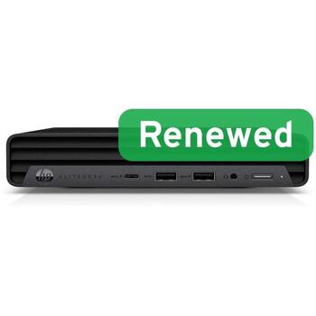 HP Renewed Grade A | EliteDesk 800 G6 Desktop Mini | Intel Core i5 | i5-10500T | 16 GB | SSD | 256 GB | Intel UHD Graphics 630 | Wi-Fi | Windows 11 Pro (RHPed800g661X4A2WA)
