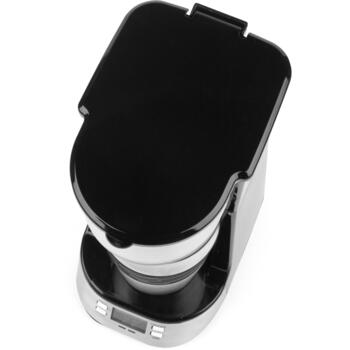 Salter Кофеварка EK2732FVDE, 750W, нержавеющая сталь, цифровая, моемый фильтр, молотый кофе/капсулы (EK2732FVDE)