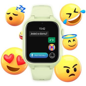 Stelio Умные часы для детей ST-SWJ101-PCH, 4G LTE, GPS, IP67, 1.75'', Bluetooth, Android, iOS, шагомер (ST-SWJ101-PCH)