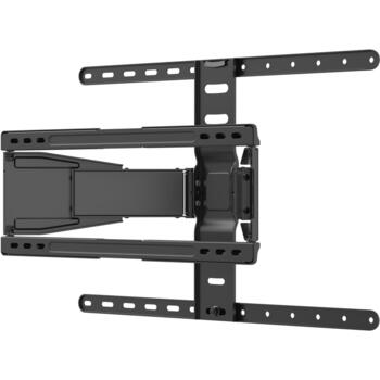 Sbox PLB-79464 televizora kronšteins, 43-90 collas, VESA 100x200-600x400, 50kg, noliecams-grozāms, melns (PLB-79464)